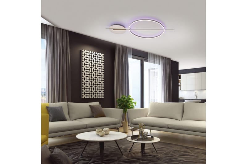 Taklampe Q-Arkoa - 60x6x115 cm - Belysning - Innendørsbelysning & Lamper - Soveromslampe - Taklampa sovrum