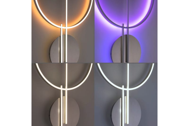 Taklampe Q-Arkoa - 60x6x115 cm - Belysning - Innendørsbelysning & Lamper - Soveromslampe - Taklampa sovrum