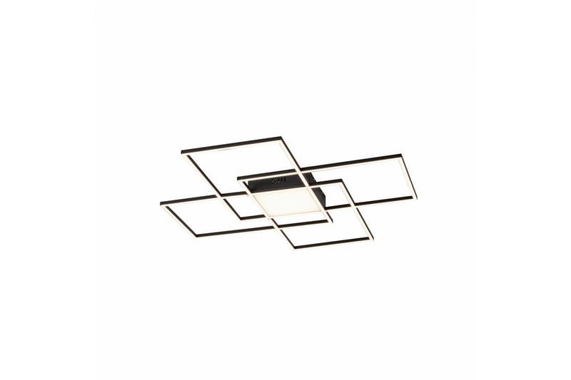 Taklampe Q-Asmin - 80x6x80 cm - Belysning - Innendørsbelysning & Lamper - Soveromslampe - Taklampa sovrum