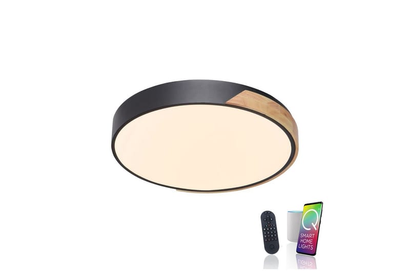 Taklampe Q-Bila - 52x7x51 cm - Belysning - Innendørsbelysning & Lamper - Soveromslampe - Taklampa sovrum