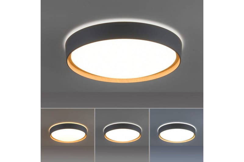 Taklampe Q-Emilia - 50x12x50 cm - Belysning - Innendørsbelysning & Lamper - Soveromslampe - Taklampa sovrum