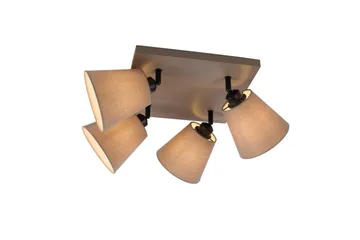 Taklampe Riala - 59x25,5x59 cm - Belysning - Innendørsbelysning & Lamper - Soveromslampe - Taklampa sovrum