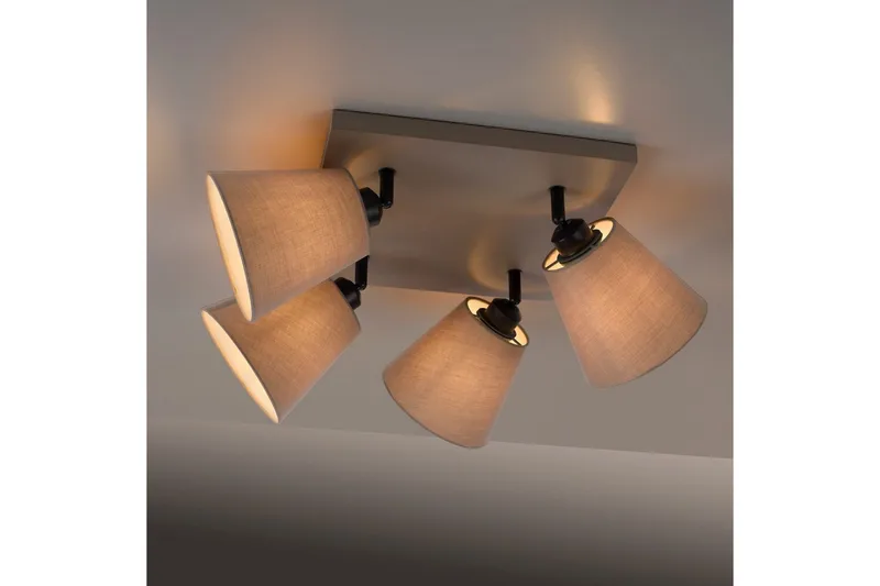 Taklampe Riala - 59x25,5x59 cm - Belysning - Innendørsbelysning & Lamper - Soveromslampe - Taklampa sovrum