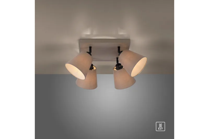 Taklampe Riala - 59x25,5x59 cm - Belysning - Innendørsbelysning & Lamper - Soveromslampe - Taklampa sovrum