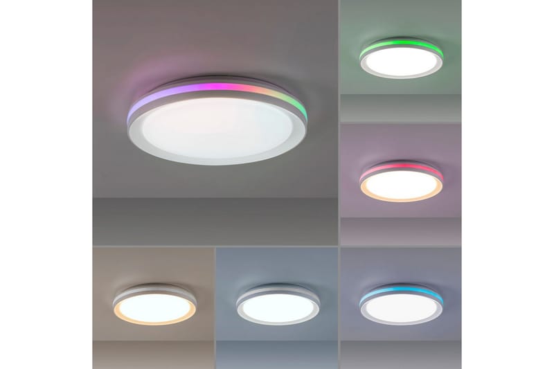 Taklampe Ribbon - 40x7x40 cm - Belysning - Innendørsbelysning & Lamper - Soveromslampe - Taklampa sovrum
