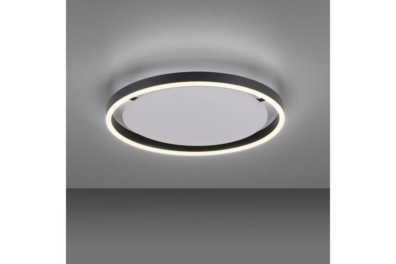 Taklampe Ritus - 39,3x5,3x39,3 cm, Antrasitt - Belysning - Innendørsbelysning & Lamper - Soveromslampe - Taklampa sovrum