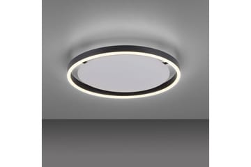 Taklampe Ritus - 39,3x5,3x39,3 cm, Antrasitt - Belysning - Innendørsbelysning & Lamper - Soveromslampe - Taklampa sovrum