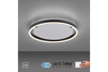 Taklampe Ritus - 39,3x5,3x39,3 cm, Antrasitt - Belysning - Innendørsbelysning & Lamper - Soveromslampe - Taklampa sovrum