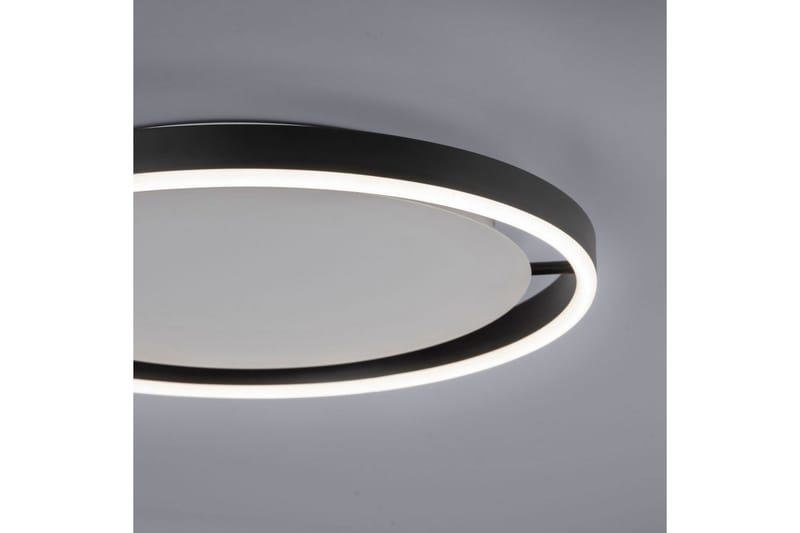 Taklampe Ritus - 39,3x5,3x39,3 cm, Antrasitt - Belysning - Innendørsbelysning & Lamper - Soveromslampe - Taklampa sovrum