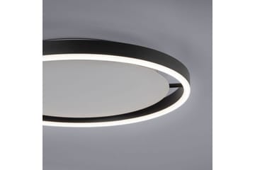Taklampe Ritus - 39,3x5,3x39,3 cm, Antrasitt - Belysning - Innendørsbelysning & Lamper - Soveromslampe - Taklampa sovrum