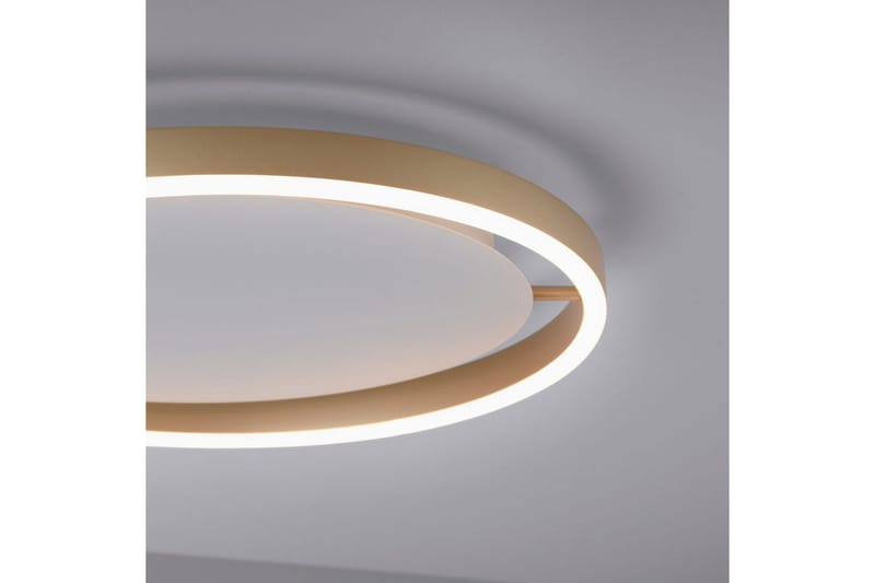 Taklampe Ritus - 39,3x5,3x39,3 cm, Messing Matt - Belysning - Innendørsbelysning & Lamper - Soveromslampe - Taklampa sovrum