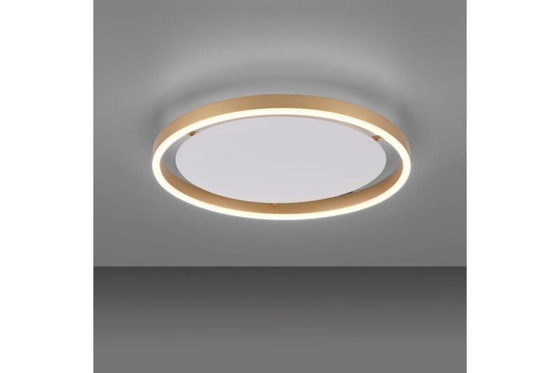 Taklampe Ritus - 39,3x5,3x39,3 cm, Messing Matt - Belysning - Innendørsbelysning & Lamper - Soveromslampe - Taklampa sovrum