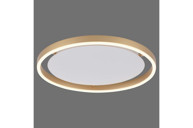 Taklampe Ritus - 39,3x5,3x39,3 cm, Messing Matt - Belysning - Innendørsbelysning & Lamper - Soveromslampe - Taklampa sovrum