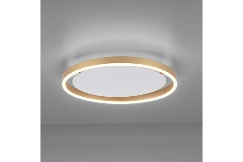 Taklampe Ritus - 39,3x5,3x39,3 cm, Messing Matt - Belysning - Innendørsbelysning & Lamper - Soveromslampe - Taklampa sovrum