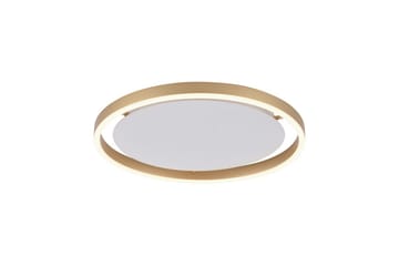 Taklampe Ritus - 39,3x5,3x39,3 cm, Messing Matt - Belysning - Innendørsbelysning & Lamper - Soveromslampe - Taklampa sovrum