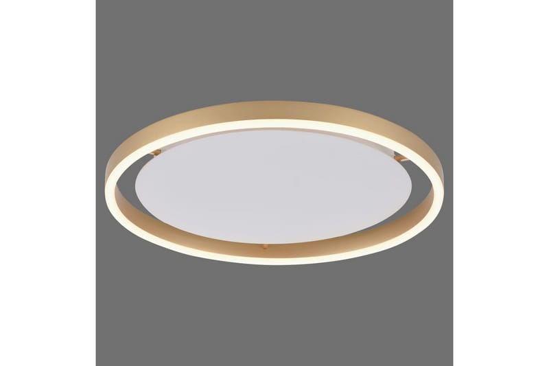 Taklampe Ritus - 39,3x5,3x39,3 cm, Messing Matt - Belysning - Innendørsbelysning & Lamper - Soveromslampe - Taklampa sovrum