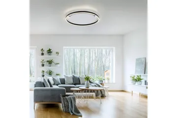 Taklampe Ritus - 58,5x5,3x58,5 cm, Antrasitt - Belysning - Innendørsbelysning & Lamper - Soveromslampe - Taklampa sovrum