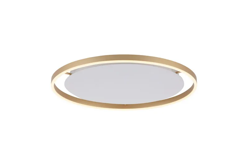 Taklampe Ritus - 58,5x5,3x58,5 cm, Messing Matt - Belysning - Innendørsbelysning & Lamper - Soveromslampe - Taklampa sovrum