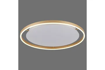 Taklampe Ritus - 58,5x5,3x58,5 cm, Messing Matt - Belysning - Innendørsbelysning & Lamper - Soveromslampe - Taklampa sovrum