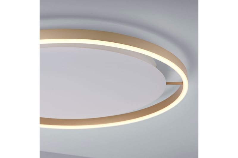 Taklampe Ritus - 58,5x5,3x58,5 cm, Messing Matt - Belysning - Innendørsbelysning & Lamper - Soveromslampe - Taklampa sovrum