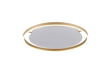 Taklampe Ritus - 58,5x5,3x58,5 cm, Messing Matt - Belysning - Innendørsbelysning & Lamper - Soveromslampe - Taklampa sovrum