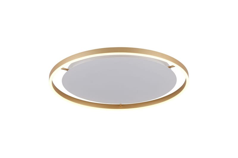 Taklampe Ritus - 58,5x5,3x58,5 cm, Messing Matt - Belysning - Innendørsbelysning & Lamper - Soveromslampe - Taklampa sovrum