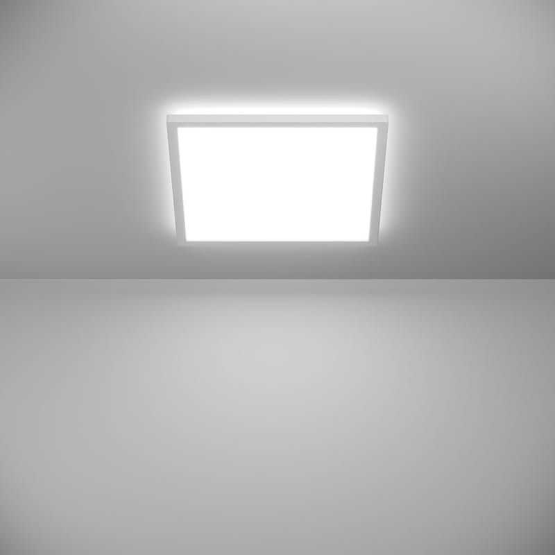 Taklampe Rovito - Hvit, 390x390 mm - Belysning - Innendørsbelysning & Lamper - Soveromslampe - Taklampa sovrum