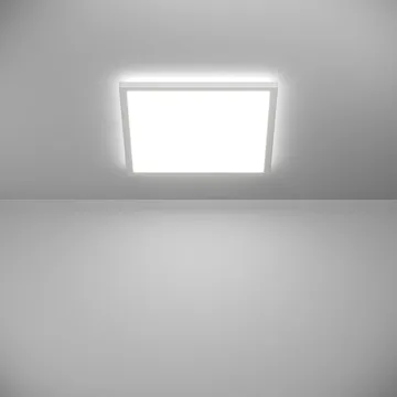 Taklampe Rovito - Hvit, 390x390 mm - Belysning - Innendørsbelysning & Lamper - Soveromslampe - Taklampa sovrum