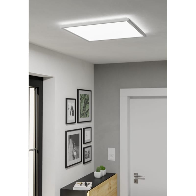 Taklampe Rovito - Hvit, 500x500 mm - Belysning - Innendørsbelysning & Lamper - Soveromslampe - Taklampa sovrum