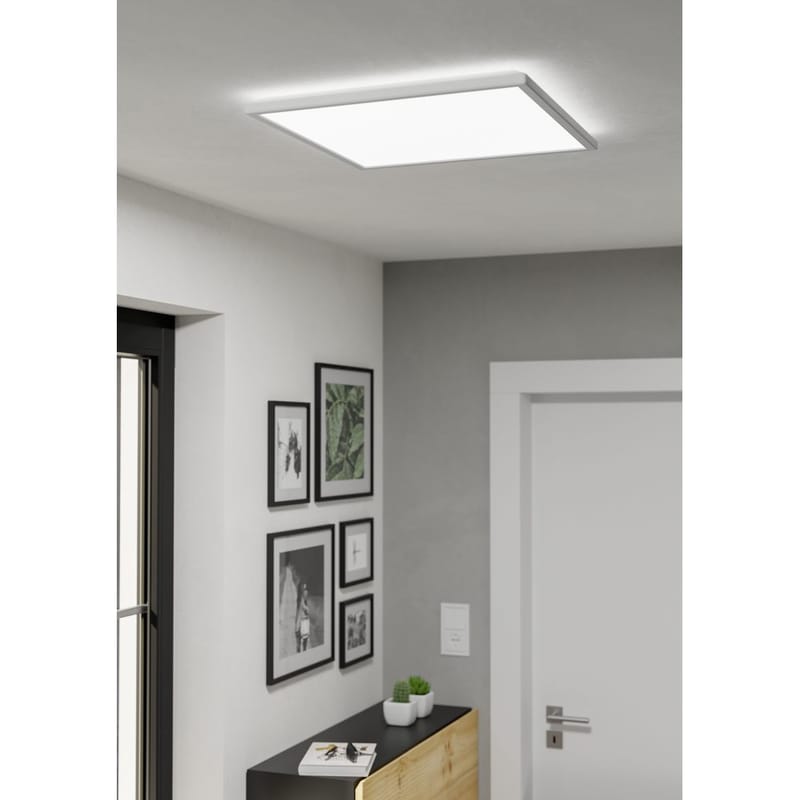 Taklampe Rovito - Hvit, 500x500 mm - Belysning - Innendørsbelysning & Lamper - Soveromslampe - Taklampa sovrum