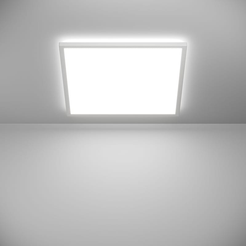 Taklampe Rovito - Hvit, 500x500 mm - Belysning - Innendørsbelysning & Lamper - Soveromslampe - Taklampa sovrum