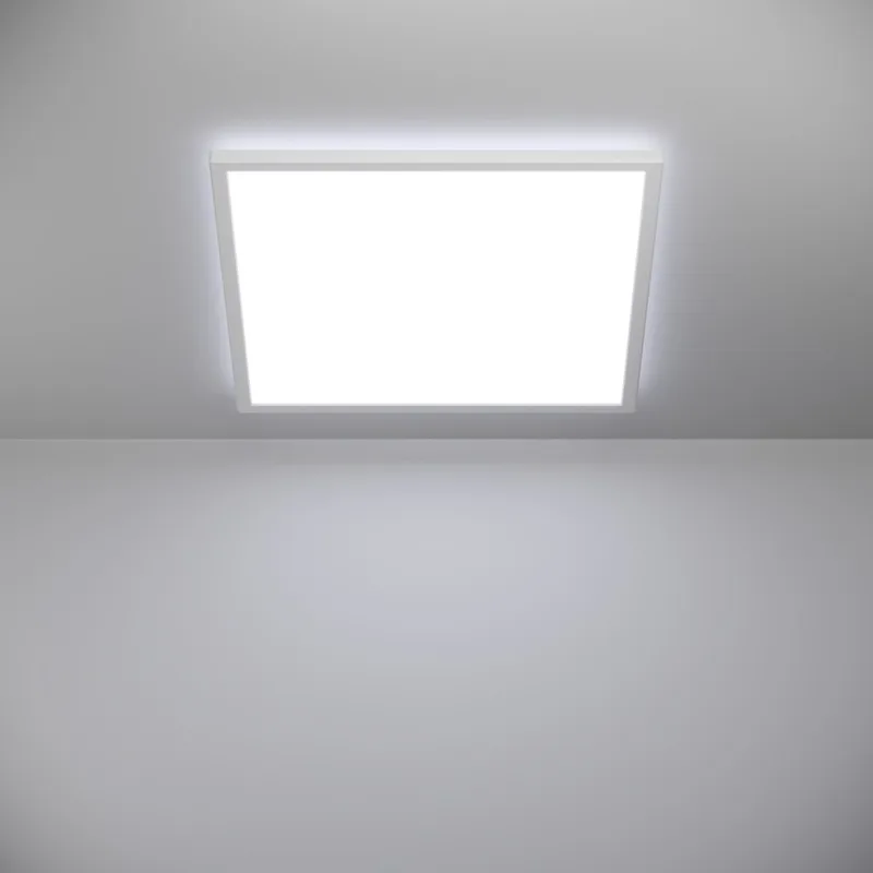 Taklampe Rovito - Hvit, 500x500 mm - Belysning - Innendørsbelysning & Lamper - Soveromslampe - Taklampa sovrum