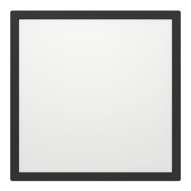 Taklampe Rovito - Sort, 390x390 mm - Belysning - Innendørsbelysning & Lamper - Soveromslampe - Taklampa sovrum