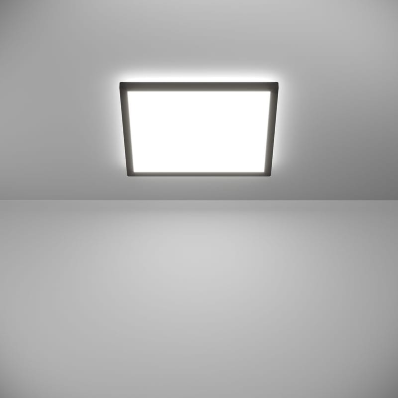 Taklampe Rovito - Sort, 390x390 mm - Belysning - Innendørsbelysning & Lamper - Soveromslampe - Taklampa sovrum