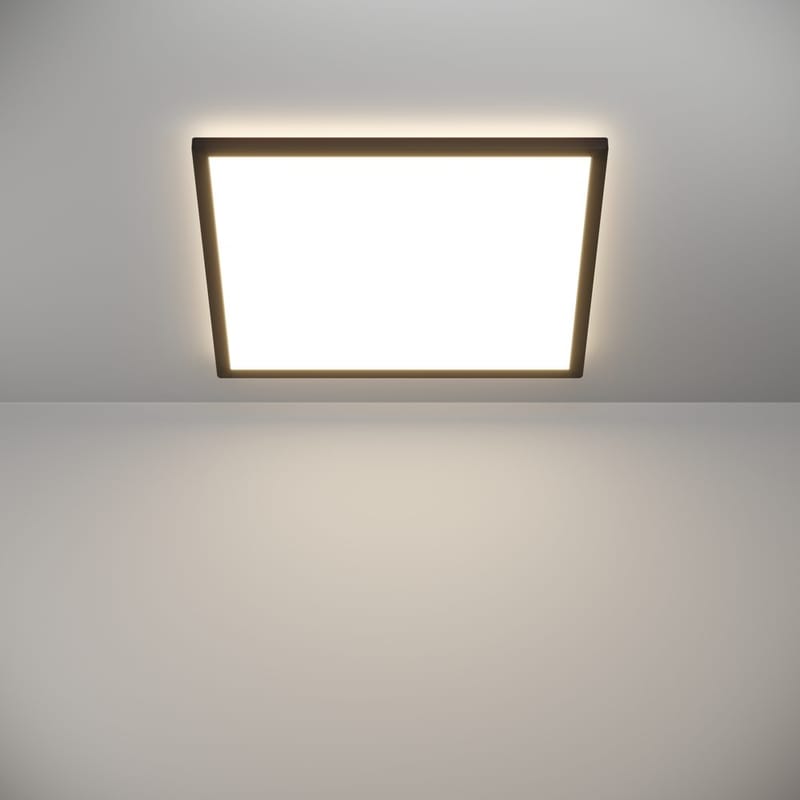 Taklampe Rovito - Sort, 500x500 mm - Belysning - Innendørsbelysning & Lamper - Soveromslampe - Taklampa sovrum