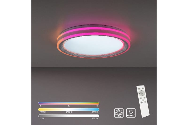 Taklampe Spheric - 48,5x8,5x48,5 cm - Belysning - Innendørsbelysning & Lamper - Soveromslampe - Taklampa sovrum