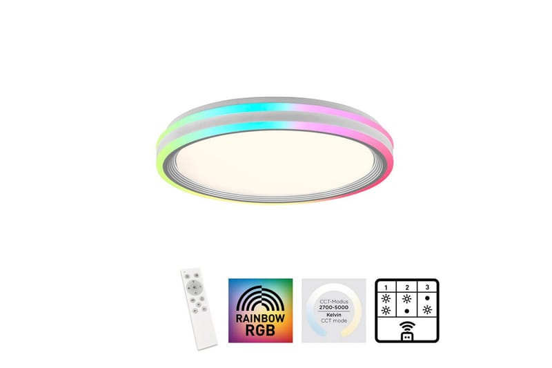 Taklampe Spheric - 48,5x8,5x48,5 cm - Belysning - Innendørsbelysning & Lamper - Soveromslampe - Taklampa sovrum