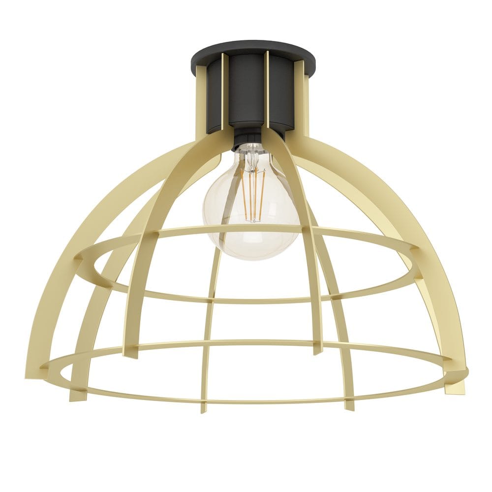Taklampe Stillington - Svart/Gull