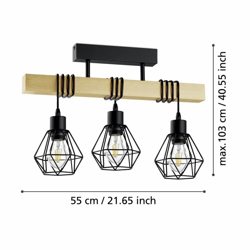 Taklampe Townshend - 20 cm - Belysning - Innendørsbelysning & Lamper - Soveromslampe - Taklampa sovrum