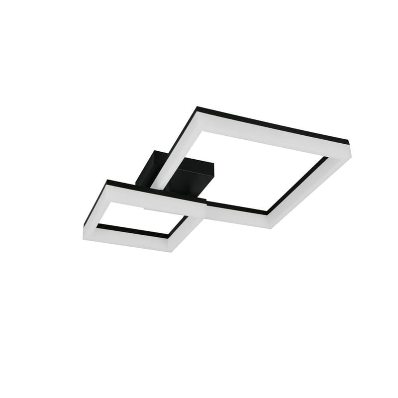 Taklampe TRIO Camino - 2 lamper, Matt svart - Belysning - Innendørsbelysning & Lamper - Soveromslampe - Taklampa sovrum