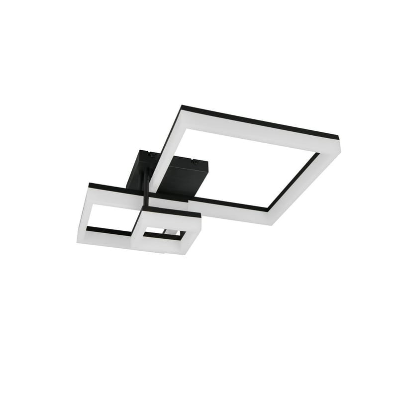 Taklampe TRIO Camino - 3 lamper, Matt svart - Belysning - Innendørsbelysning & Lamper - Soveromslampe - Taklampa sovrum