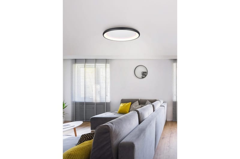 Taklampe TRIO Cardona 75 cm, Matt svart - 75 cm, Matt svart - Belysning - Innendørsbelysning & Lamper - Soveromslampe - Taklampa sovrum