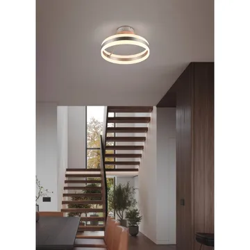 Taklampe TRIO Dios - Børstet stål - Belysning - Innendørsbelysning & Lamper - Soveromslampe - Taklampa sovrum