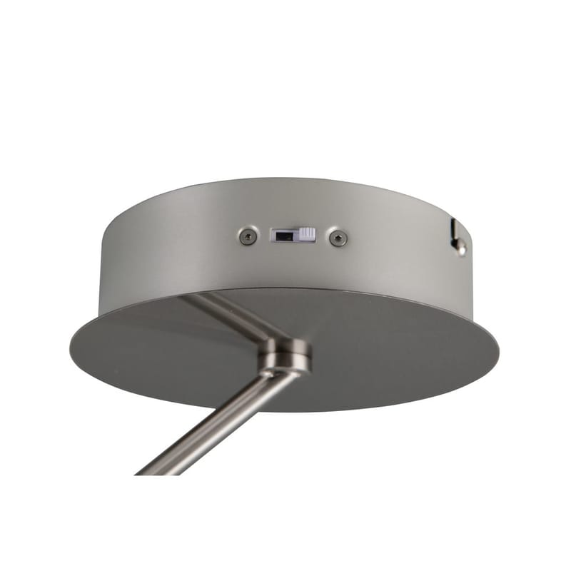 Taklampe TRIO Dios - Børstet stål - Belysning - Innendørsbelysning & Lamper - Soveromslampe - Taklampa sovrum