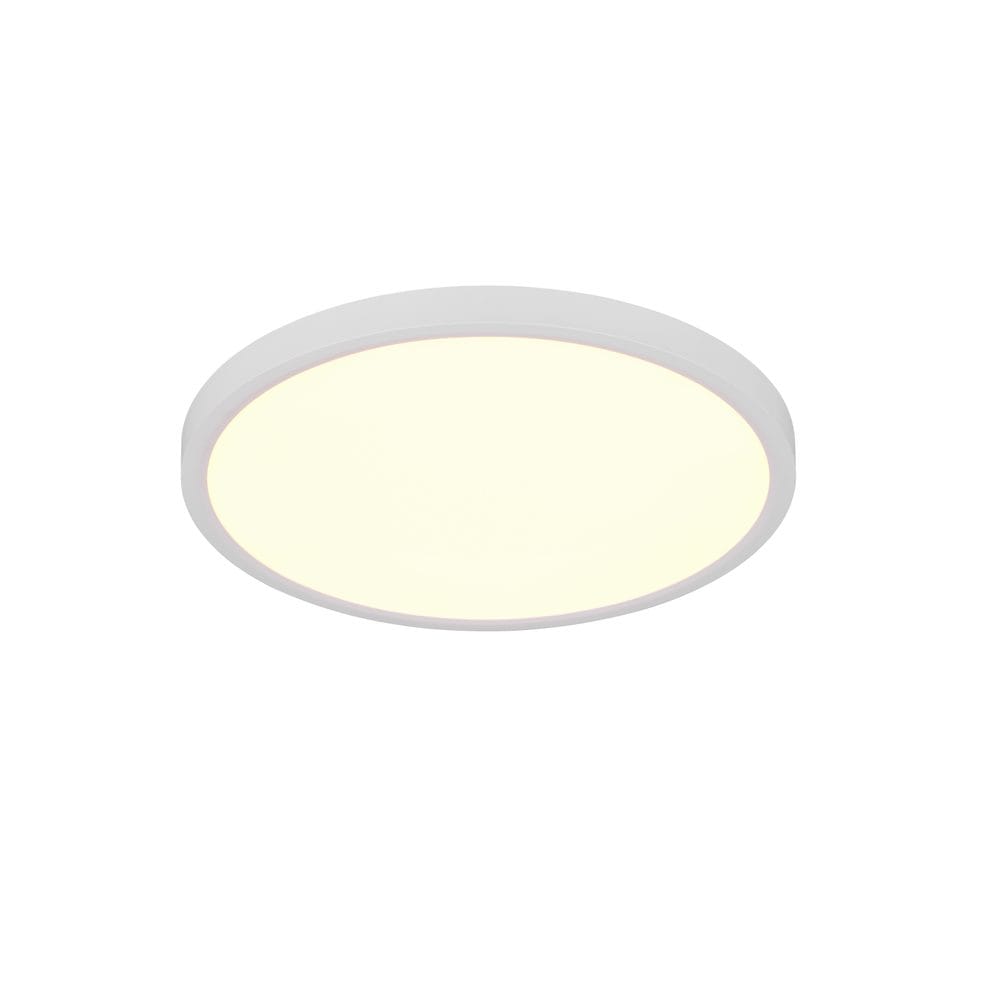 Taklampe TRIO Draco - 40 cm, Matt hvit
