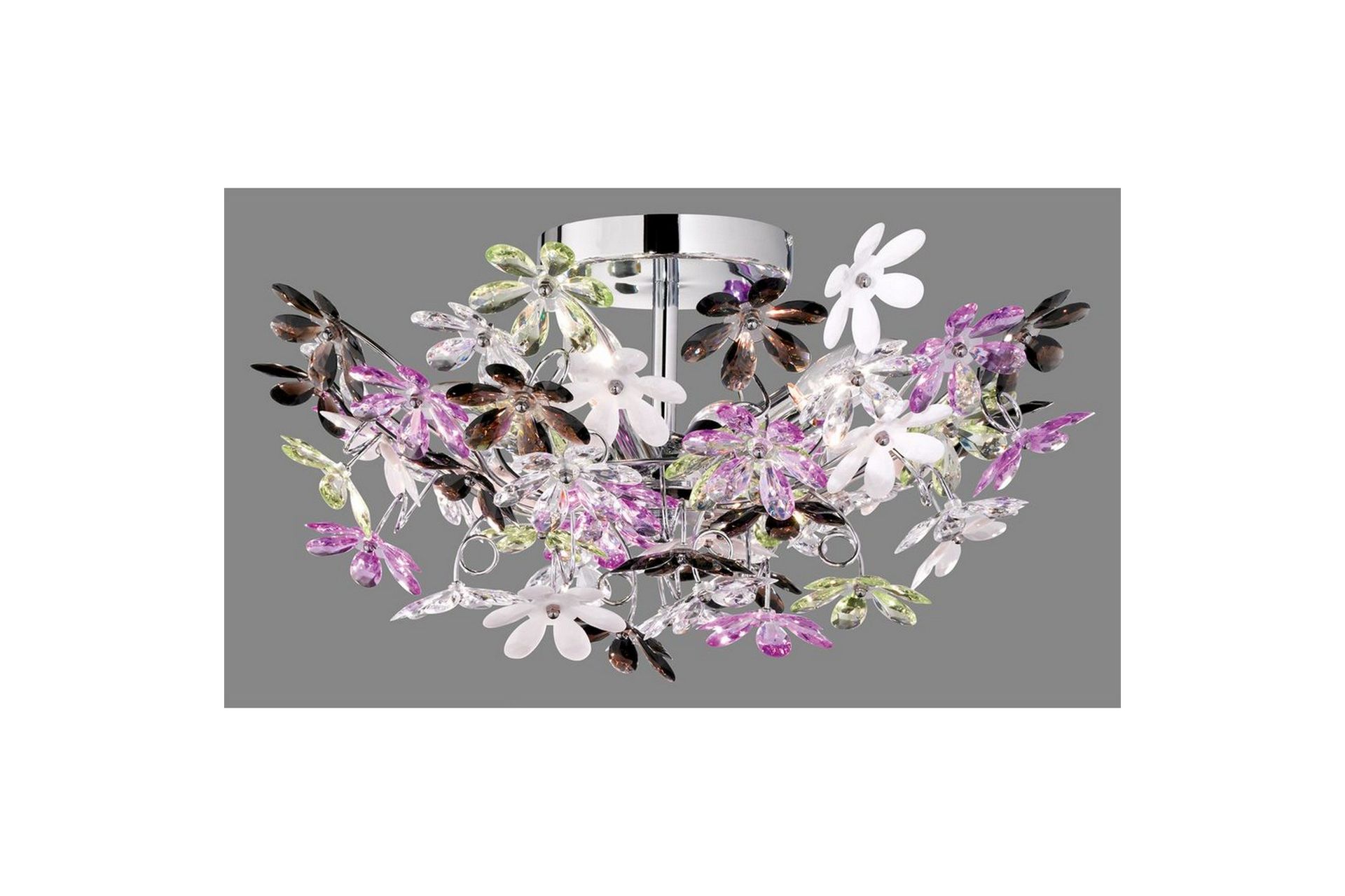 Taklampe TRIO Flower -
