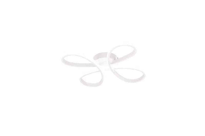 Taklampe TRIO Fly 40 cm, Matt hvit, 40 cm, Matt hvit