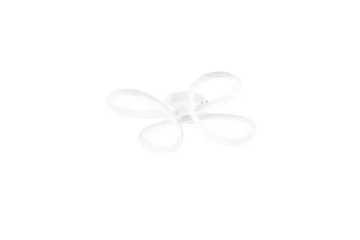 Taklampe TRIO Fly 40 cm, Matt hvit - 40 cm, Matt hvit - Belysning - Innendørsbelysning & Lamper - Soveromslampe - Taklampa sovrum