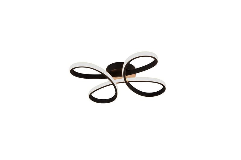 Taklampe TRIO Fly 40 cm, Matt svart - 40 cm, Matt svart - Belysning - Innendørsbelysning & Lamper - Soveromslampe - Taklampa sovrum
