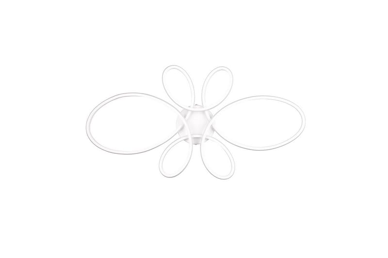 Taklampe TRIO Fly 83 cm, Matt hvit - 83 cm, Matt hvit - Belysning - Innendørsbelysning & Lamper - Soveromslampe - Taklampa sovrum